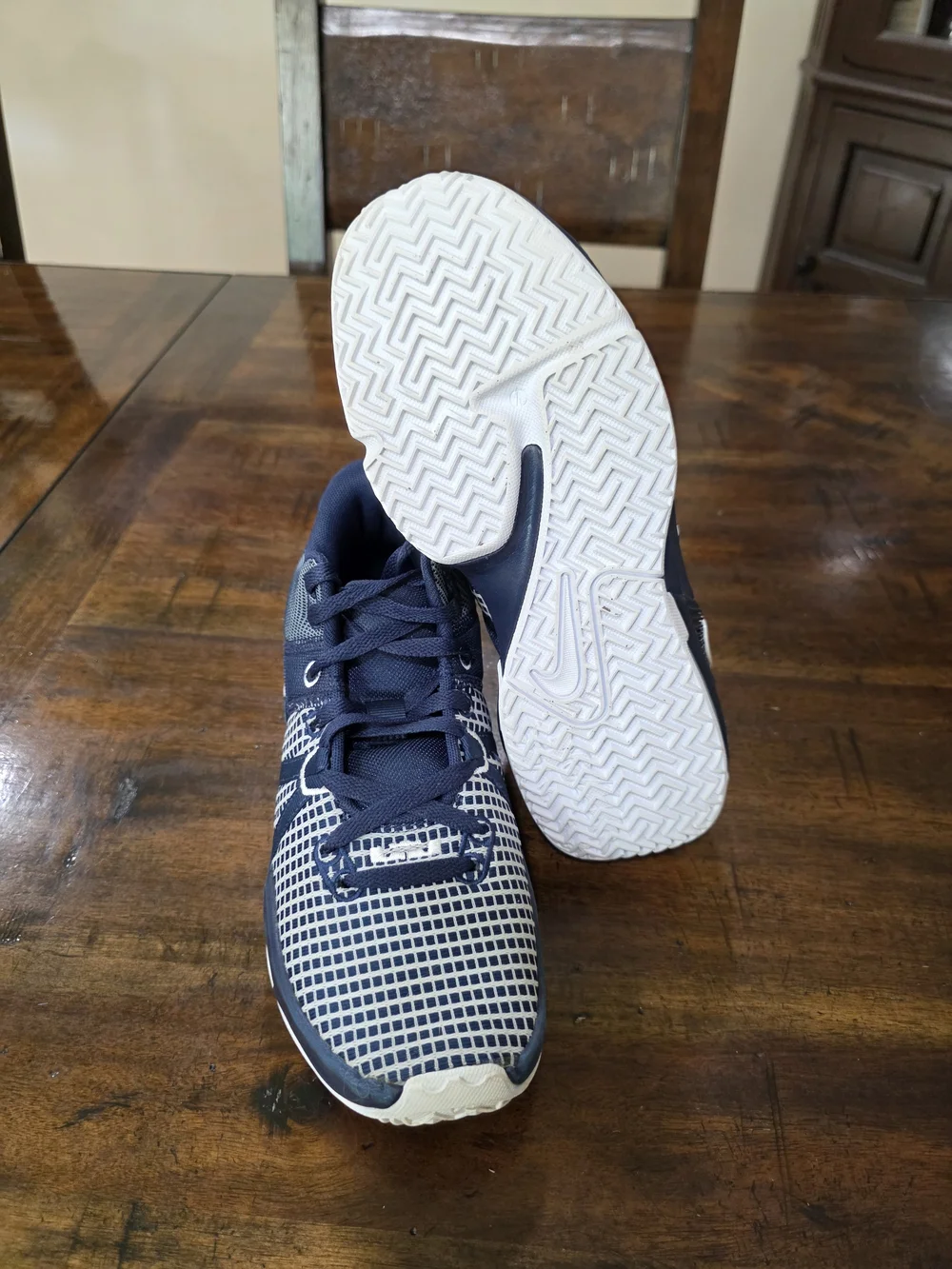 Nike LeBron James Witness 7 Low Navy Basketball Shoes DZ3299-401 Men’s Size 8
